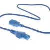 Power cord ACT C14 - C15 blue 2 m 250 V 10 A