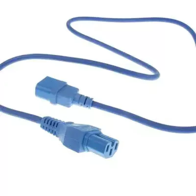 Power cord ACT C14 - C15 blue 2 m 250 V 10 A