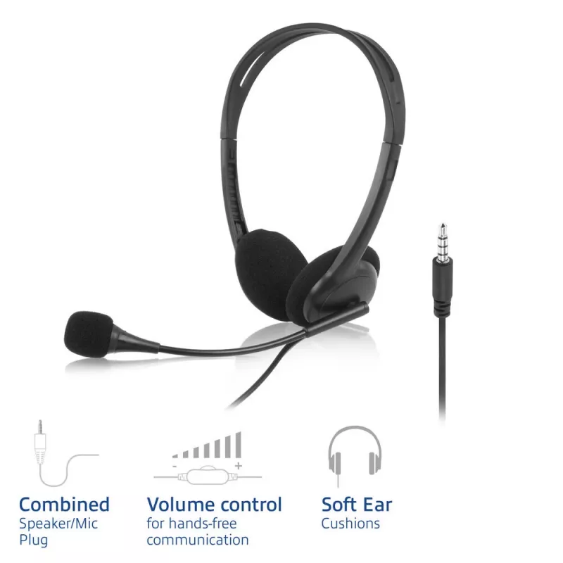 ACT Headset with 3.5mm audio jack