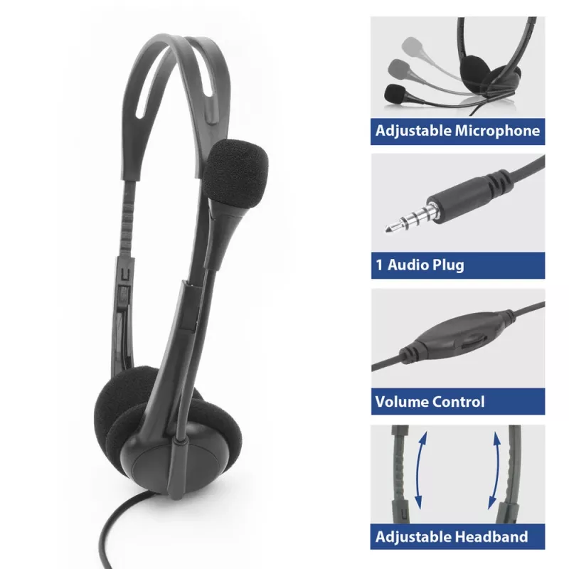ACT Headset with 3.5mm audio jack