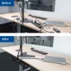 Under-desk cable management tray ACT 40 cm steel, straight, 3 kg capacity (W400×D140×H100 mm)