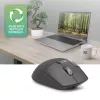 ACT AC5147 wireless laser mouse — right-hand, RF + Bluetooth, 4800 DPI, 6 buttons, grey