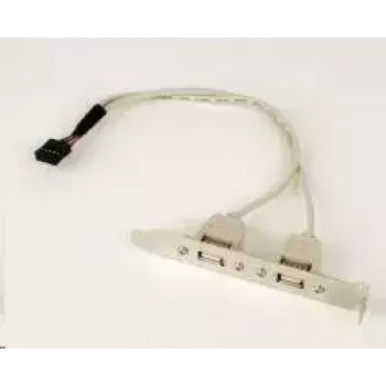 Gembird CCUSBRECEPTACLE interface cards/adapter Internal USB 2.0