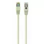Networking cable GEMBIRD PP22-20M Cat5e 20 m RJ-45–RJ-45 beige, gold-plated contacts