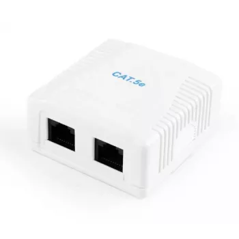 Network splitter Gembird NCAC-2U5E-01 Cat5e female connectors white