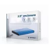 HDD enclosure Gembird EE2-U3S-3-DB Blue 2.5 inch