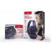 Wired & Wireless Headset GEMBIRD BHP-LED-01, supra-aural, head-band, black, 0.3 m cable, 150 g