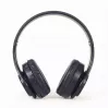 Wired & Wireless Headset GEMBIRD BHP-LED-01, supra-aural, head-band, black, 0.3 m cable, 150 g