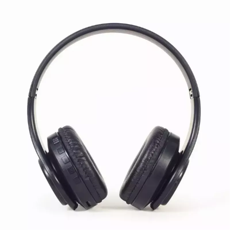 Wired & Wireless Headset GEMBIRD BHP-LED-01, supra-aural, head-band, black, 0.3 m cable, 150 g