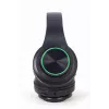 Wired & Wireless Headset GEMBIRD BHP-LED-01, supra-aural, head-band, black, 0.3 m cable, 150 g