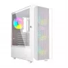 Computer case Fornax 4000 ARGB, ATX, White