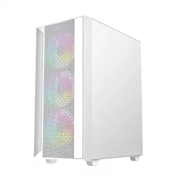 Computer case Fornax 4000 ARGB, ATX, White