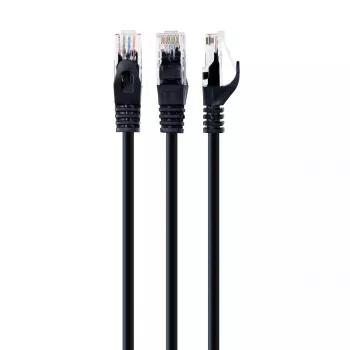 Networking cable Gembird PP6U-1.5M/BK RJ-45 Cat6 1.5m Black