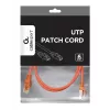 Networking cable Gembird PP6U-1.5M/R RJ-45 Cat6 1.5m Red