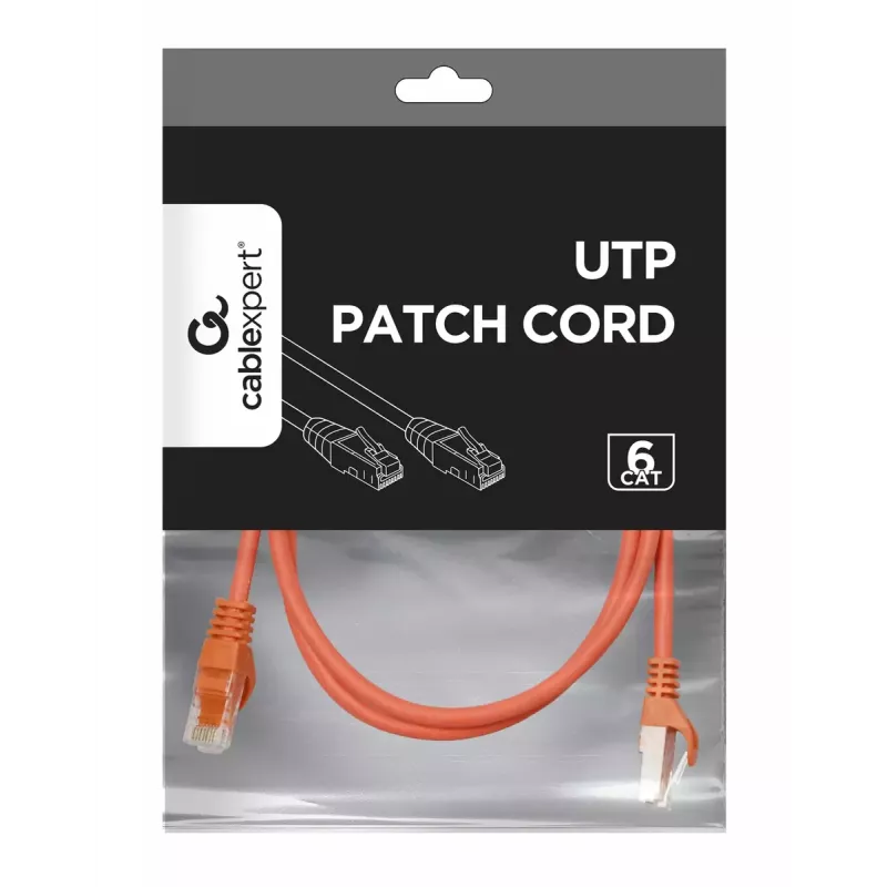 Networking cable Gembird PP6U-1.5M/R RJ-45 Cat6 1.5m Red