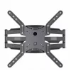 TV mount Gembird WM-60ST-01 for 32–60 inch TVs, VESA 100x100–400x400, up to 36.4 kg, tilt -2°–10°, wall distance 4.2–45.2 cm, black