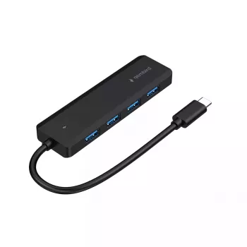 Gembird UHB-CM-U3P4P-01 USB Hub 3.2 Gen 1 Type-C Black 4 Ports