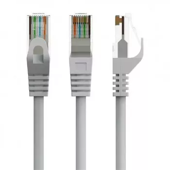 Patch cord GEMBIRD PP6U-CU-0.5M RJ45 Cat.6 0.5m Grey