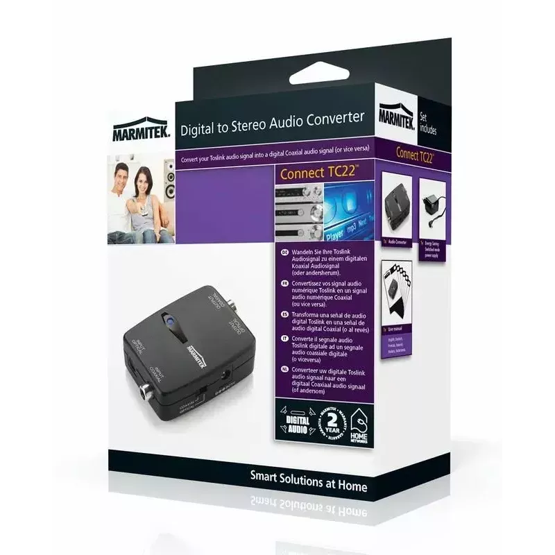 Connect TC22 Black Marmitek 08129