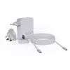 Portable 140W GaN Travel Charger Xtorm XVC2140 with 3× USB-C PD ports and 2 m USB-C cable, white