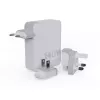 Portable 140W GaN Travel Charger Xtorm XVC2140 with 3× USB-C PD ports and 2 m USB-C cable, white