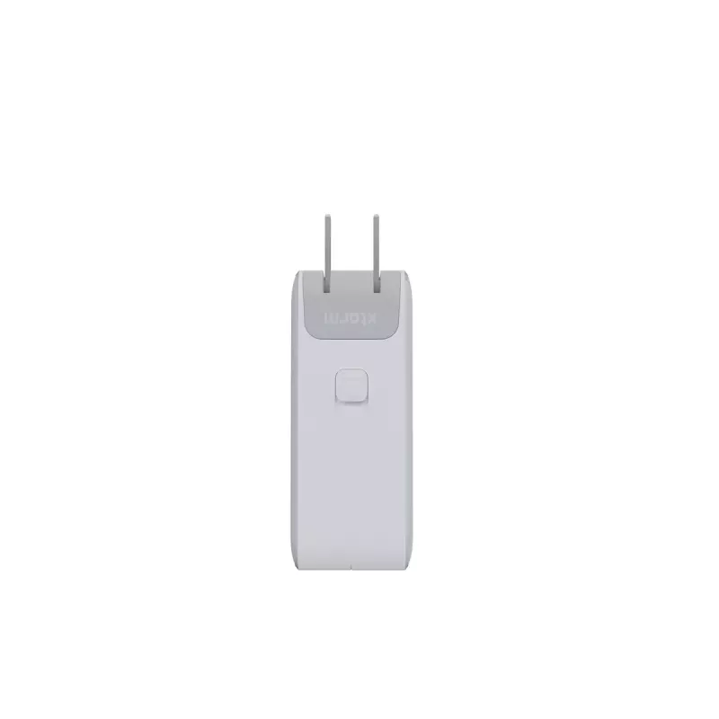 Portable 140W GaN Travel Charger Xtorm XVC2140 with 3× USB-C PD ports and 2 m USB-C cable, white