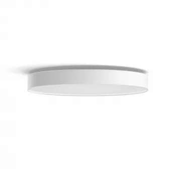 Philips Hue White ambience Enrave extra large ceiling lamp, Smart ceiling light, Bluetooth, White, LED, Metal, Non-changeable bulb(s)