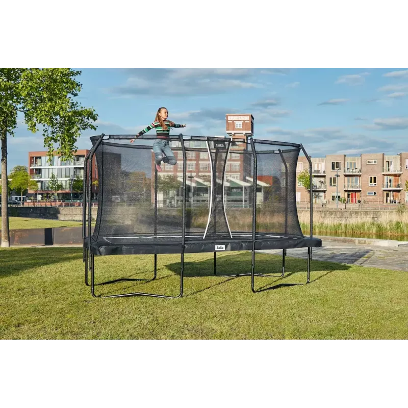 Above ground trampoline Salta Premium Black Edition Rectangular