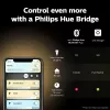 Smart bulb Philips Hue White Candle E14, Bluetooth, 6 kWh/1000h, AC, white, dimensions 72×55×174 mm