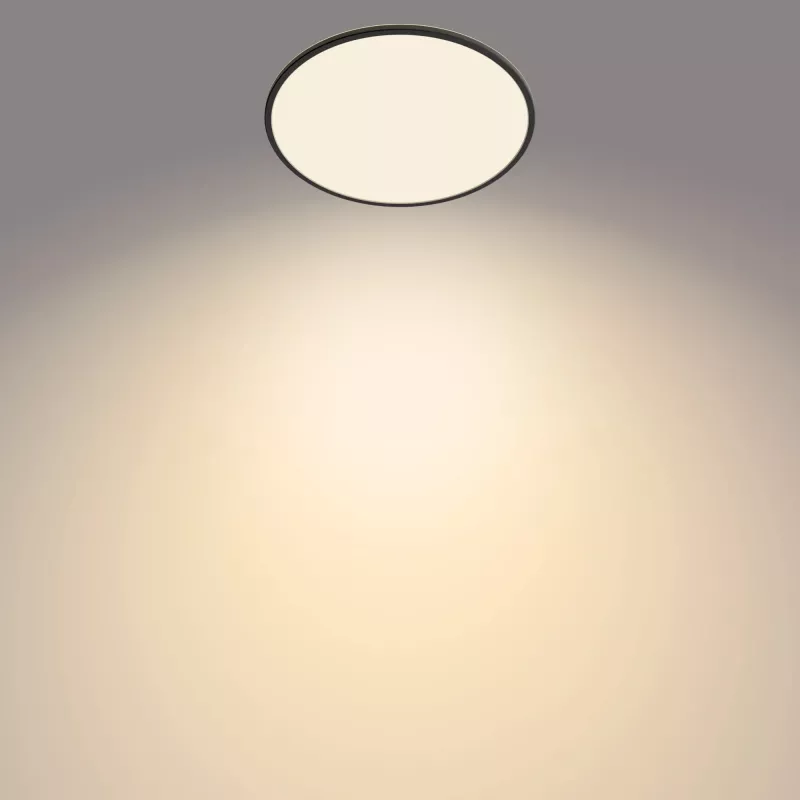 Ceiling Light Philips Functional Super Slim 36 W LED Black Round