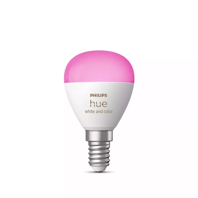 Smart bulb Philips Hue White and colour ambience Lustre E14 Bluetooth Zigbee
