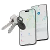 Smart keychain tracker Xtorm XTAG2GA11 — universal GPS finder, CR2032 battery, 3V, black, 3‑pack