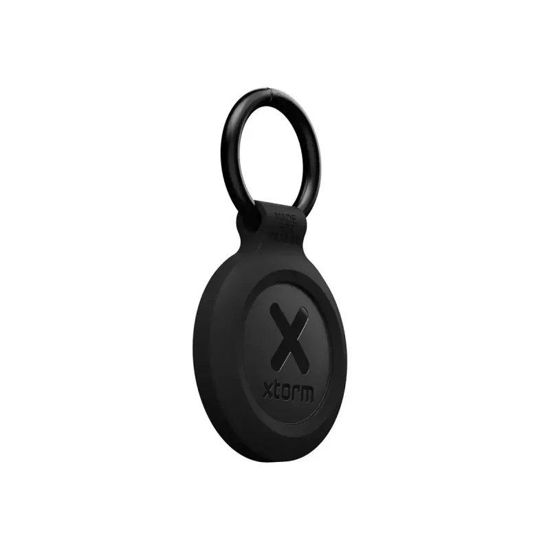 Smart keychain tracker Xtorm XTAG2GA11 — universal GPS finder, CR2032 battery, 3V, black, 3‑pack