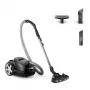 Cylinder vacuum Philips 8000 series XD8122/10 — 900 W, 4 L dust bag, HEPA filter, black