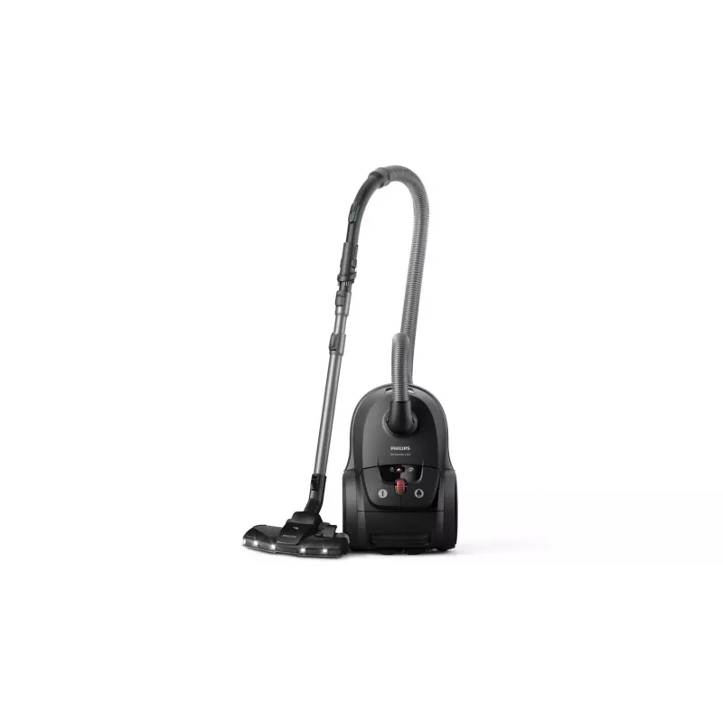 Cylinder vacuum Philips 8000 series XD8122/10 — 900 W, 4 L dust bag, HEPA filter, black