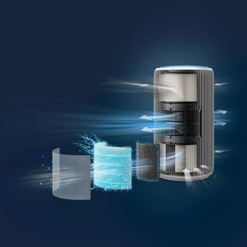 Philips 3200 series PureProtect, 47.5 dB, 520 m³/h