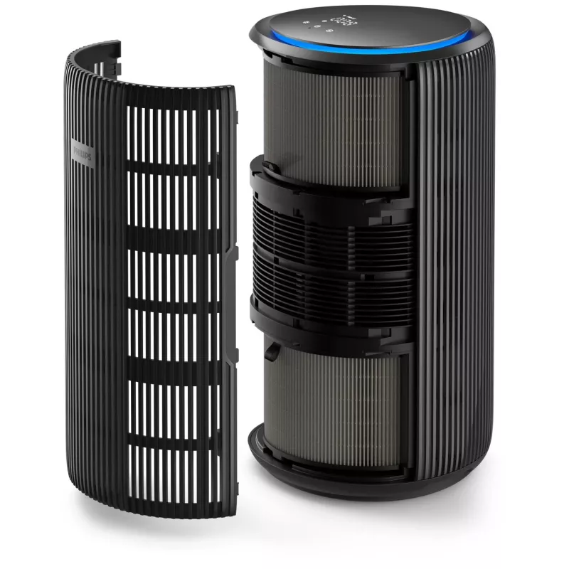Air purifier Philips 4200 series AC4221/11 — coverage 156 m², CADR 600 m³/h, 51.5 dB, 54 W, Black, 6.5 kg