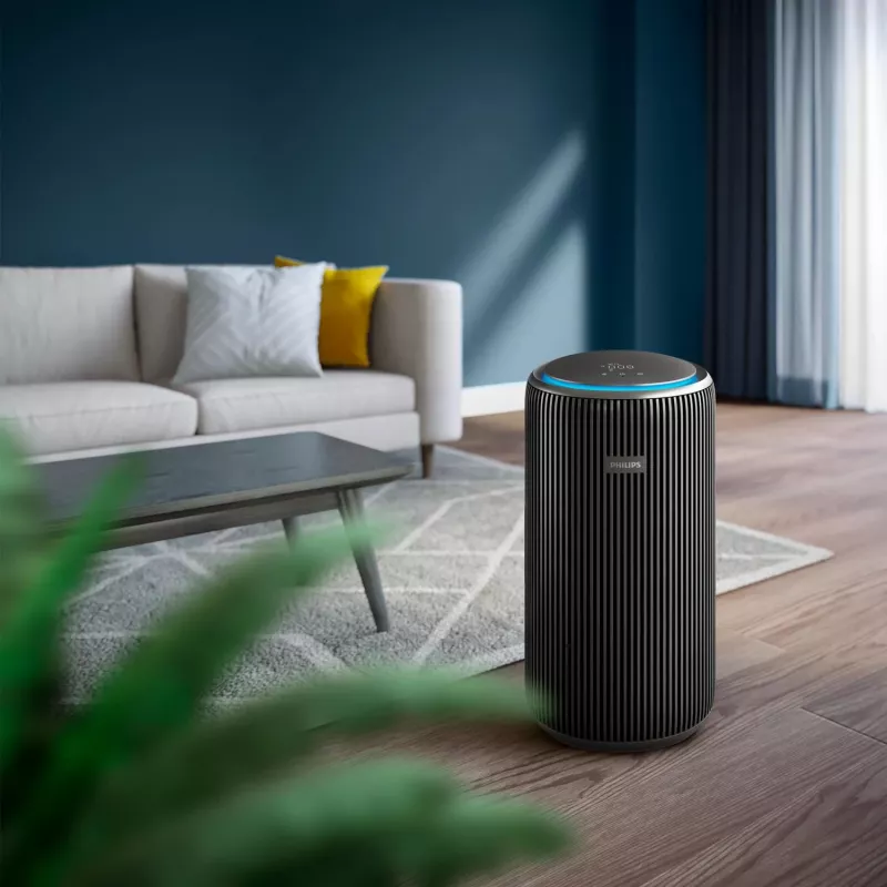 Air purifier Philips 4200 series AC4221/11 — coverage 156 m², CADR 600 m³/h, 51.5 dB, 54 W, Black, 6.5 kg