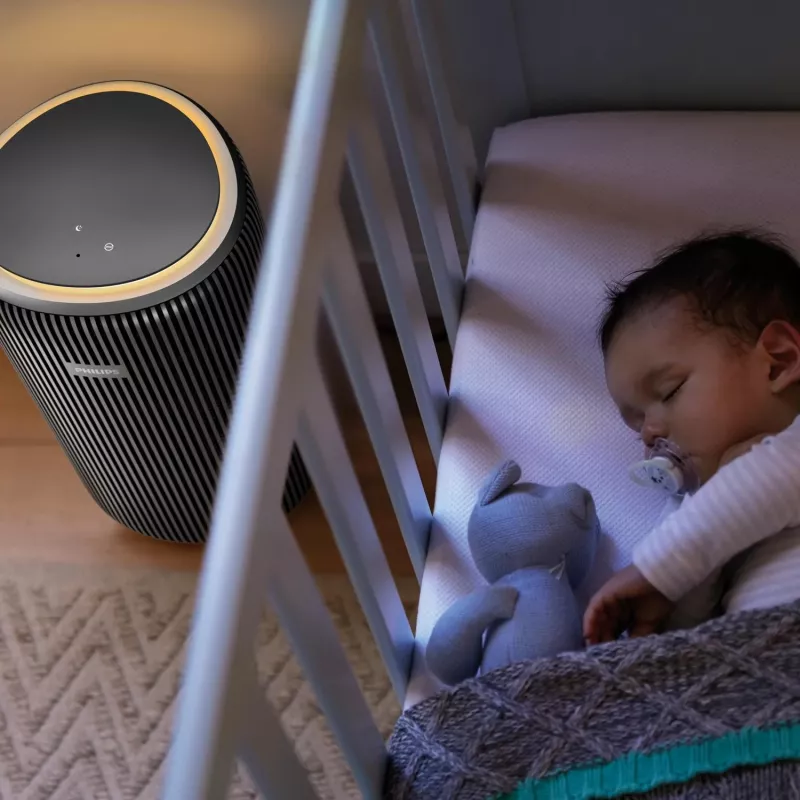 Air purifier Philips 4200 series AC4221/11 — coverage 156 m², CADR 600 m³/h, 51.5 dB, 54 W, Black, 6.5 kg