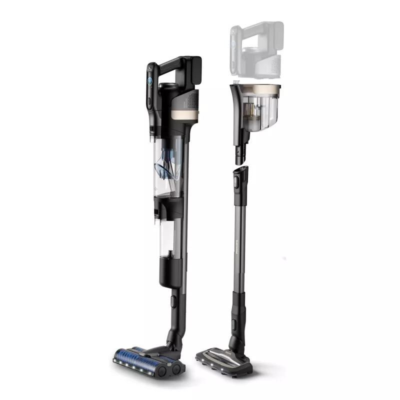 Philips 9000 Series XW9463/11 stick vacuum/electric broom 2-in-1 stick vacuum Battery Dry&wet Bagless 150 W Black
