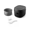 Rice cooker Philips 3000 series HD3080/80, 0.54 L, 400 W, black, button control