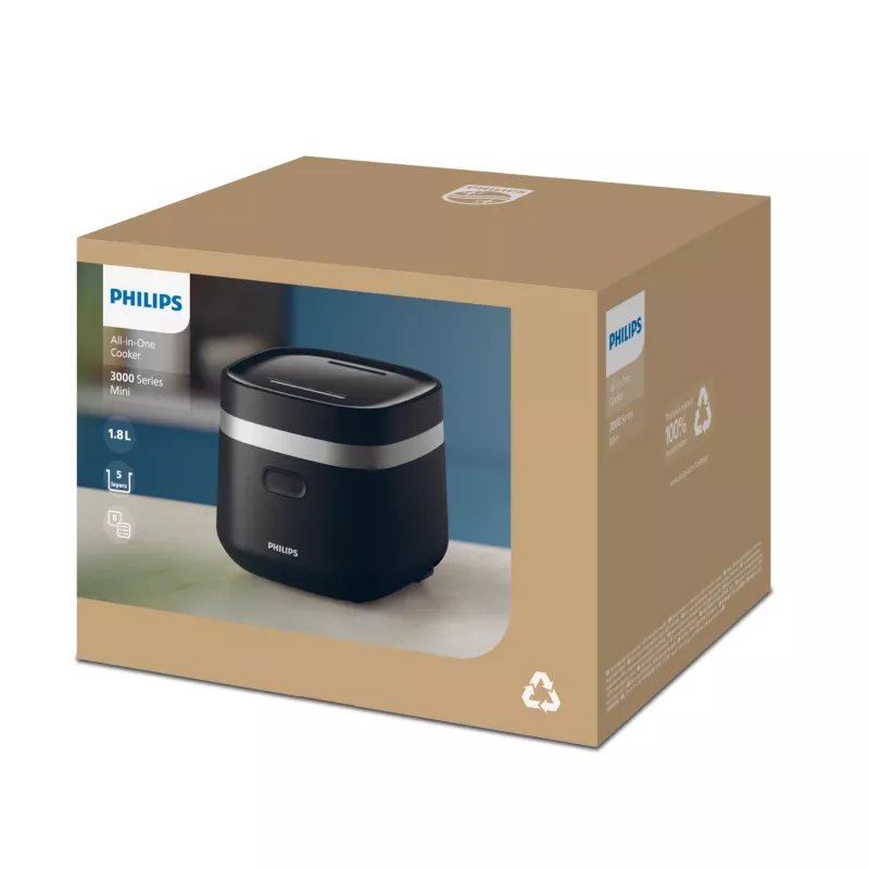 Philips 3000 series HD3090/80 electric pressure cooker Black 436 W