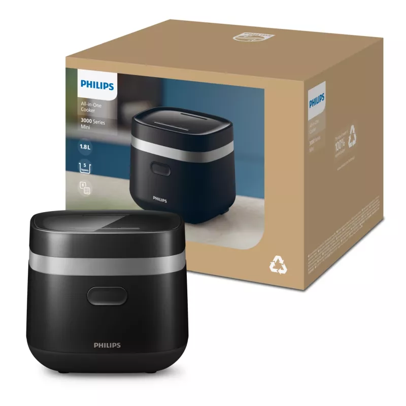 Philips 3000 series HD3090/80 electric pressure cooker Black 436 W