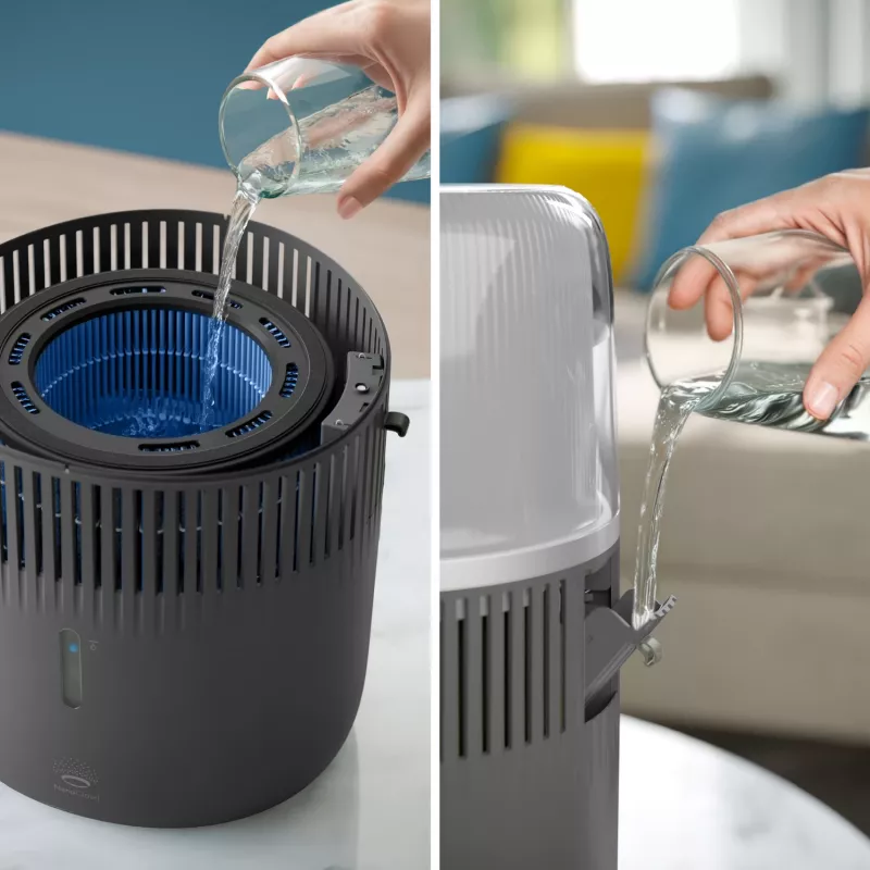Humidifier Philips 5000 series HU5710/03 – steam humidifier, 4.5 L, graphite