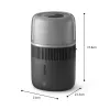 Humidifier Philips 5000 series HU5710/03 – steam humidifier, 4.5 L, graphite