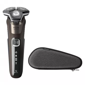 Philips SHAVER Series 5000 S5886/30 men's shaver Rotation shaver Trimmer Black, Brown