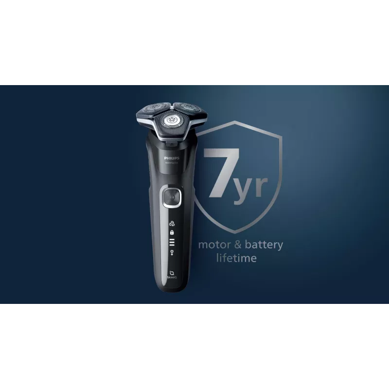 Philips SHAVER Series 5000 S5886/30 men's shaver Rotation shaver Trimmer Black, Brown