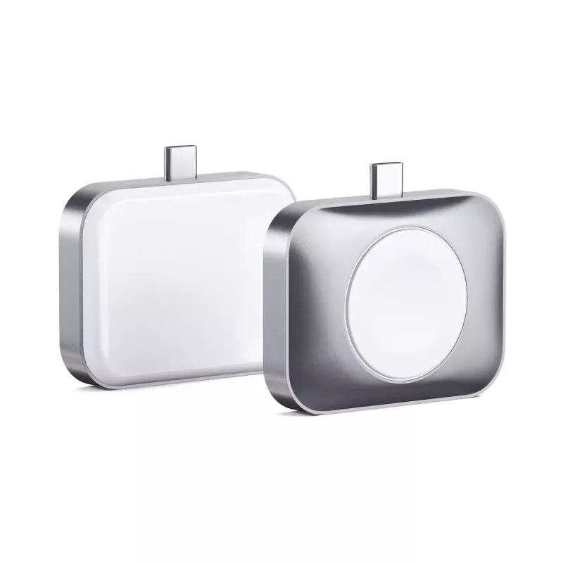 Mobile device charger Satechi ST-UC2WCDM USB Wireless charging Headset Smartwatch Silver White