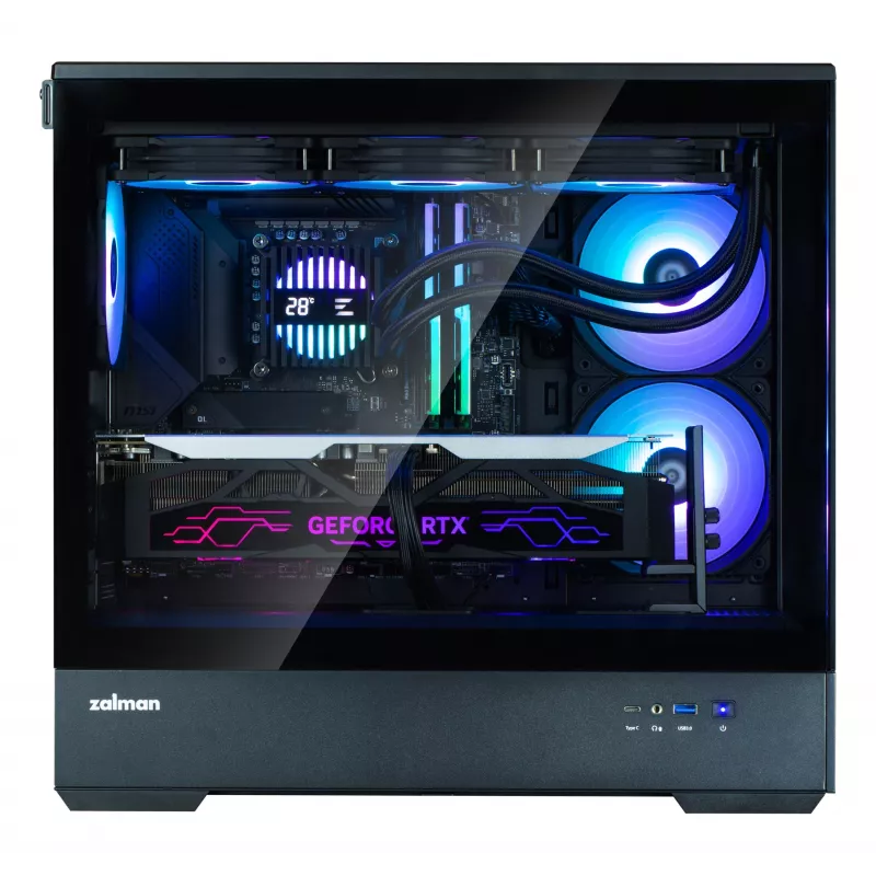 PC Case Zalman P30 Black V2 Mini Tower