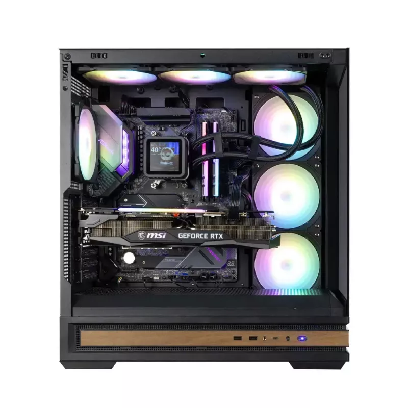 PC case Zalman P40 NAMU BLACK Midi Tower Black